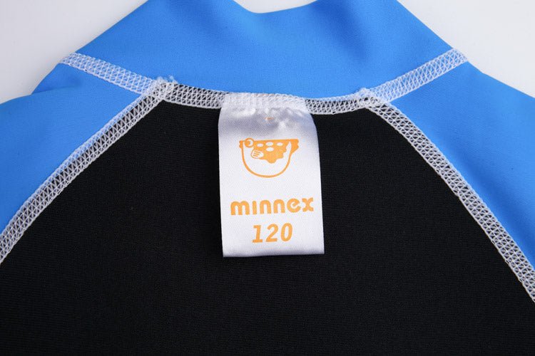 黑色1.5mm短袖防曬連身衣1.5mm保暖泳衣 <81383 - E4> - Minnex Store