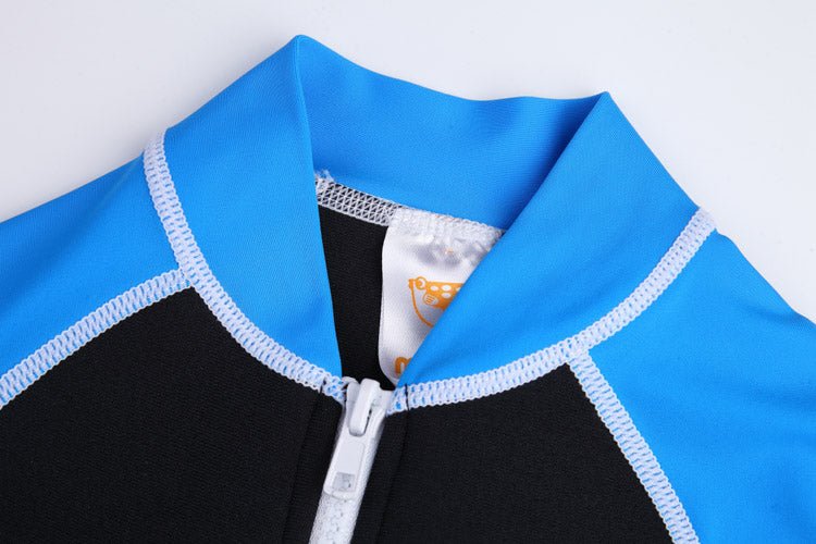 黑色1.5mm短袖防曬連身衣1.5mm保暖泳衣 <81383 - E4> - Minnex Store