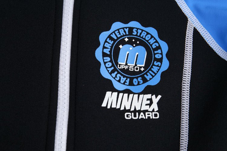 黑色1.5mm短袖防曬連身衣1.5mm保暖泳衣 <81383 - E4> - Minnex Store