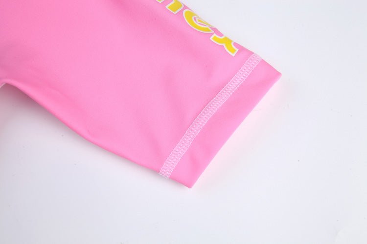 玫紅色2mm短袖防曬連身1.5mm保暖泳衣 <81383 - E6> - Minnex Store