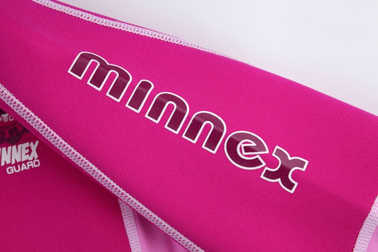 玫紅/粉紅2mm長袖防曬上衣1.5mm保暖泳衣 <81384 - X7> - Minnex Store