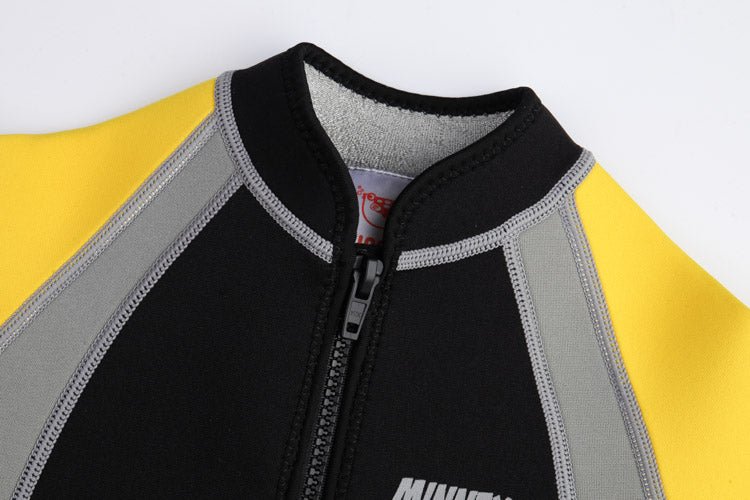 黃色短袖連身衣3mm保暖泳衣 <68130564 - 16> - Minnex Store