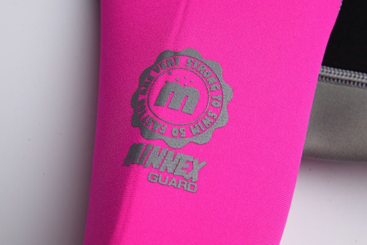 玫紅色短袖連身衣3mm保暖泳衣 <68130564 - 23> - Minnex Store