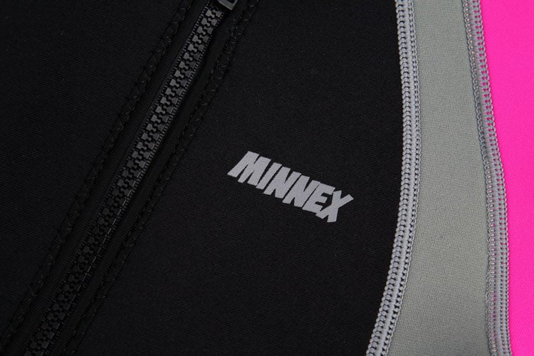 玫紅色短袖連身衣3mm保暖泳衣 <68130564 - 23> - Minnex Store