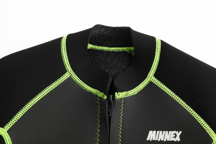 黃色短袖 3mm上衣3mm保暖泳衣 <68110951 - 16> - Minnex Store