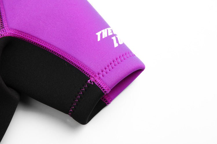 玫紅色短袖 3mm上衣3mm保暖泳衣 <68110951 - 23> - Minnex Store