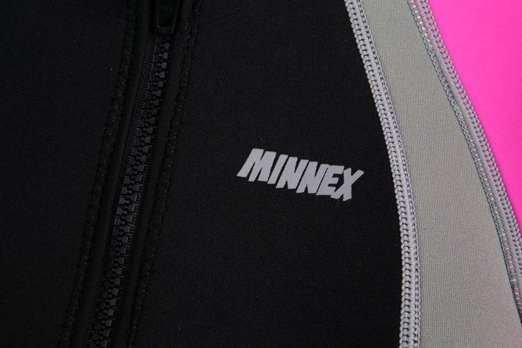 玫紅色長袖保暖 連身衣保暖泳衣 <68130565 - 23> - Minnex Store
