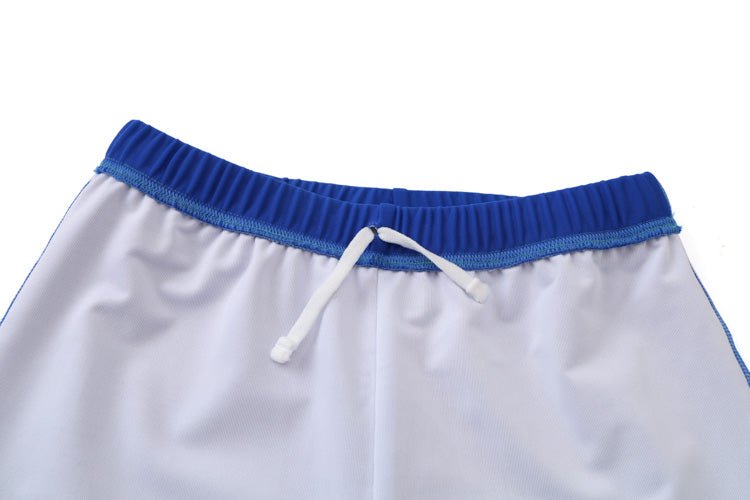 藍色短袖套裝防曬泳衣 <68221715 - M1> - Minnex Store