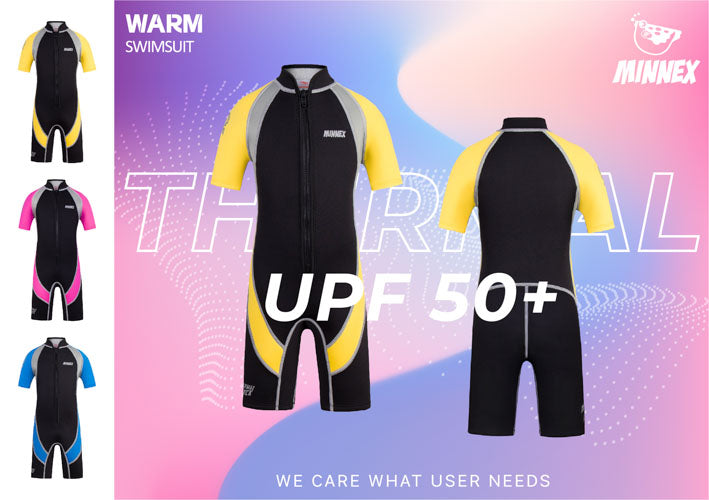 保暖泳衣保暖原理詳解｜兒童保暖游泳必備｜MINNEX 3mm保暖連身泳衣｜SOGO AEON 水動樂有售