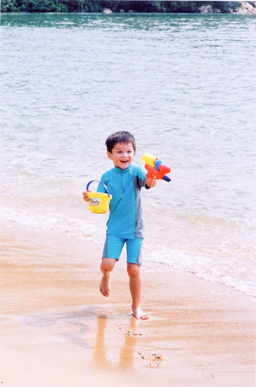 Minnex 兒童防曬泳衣 | UPF50+ Rashguard 守護孩子暢玩水上活動 ☀️