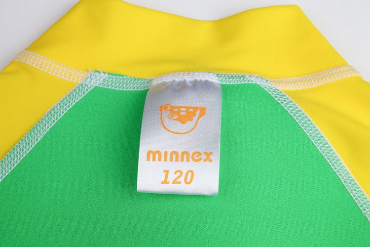 綠色2mm短袖防曬連身1.5mm保暖泳衣 <81383 - E5> - Minnex Store